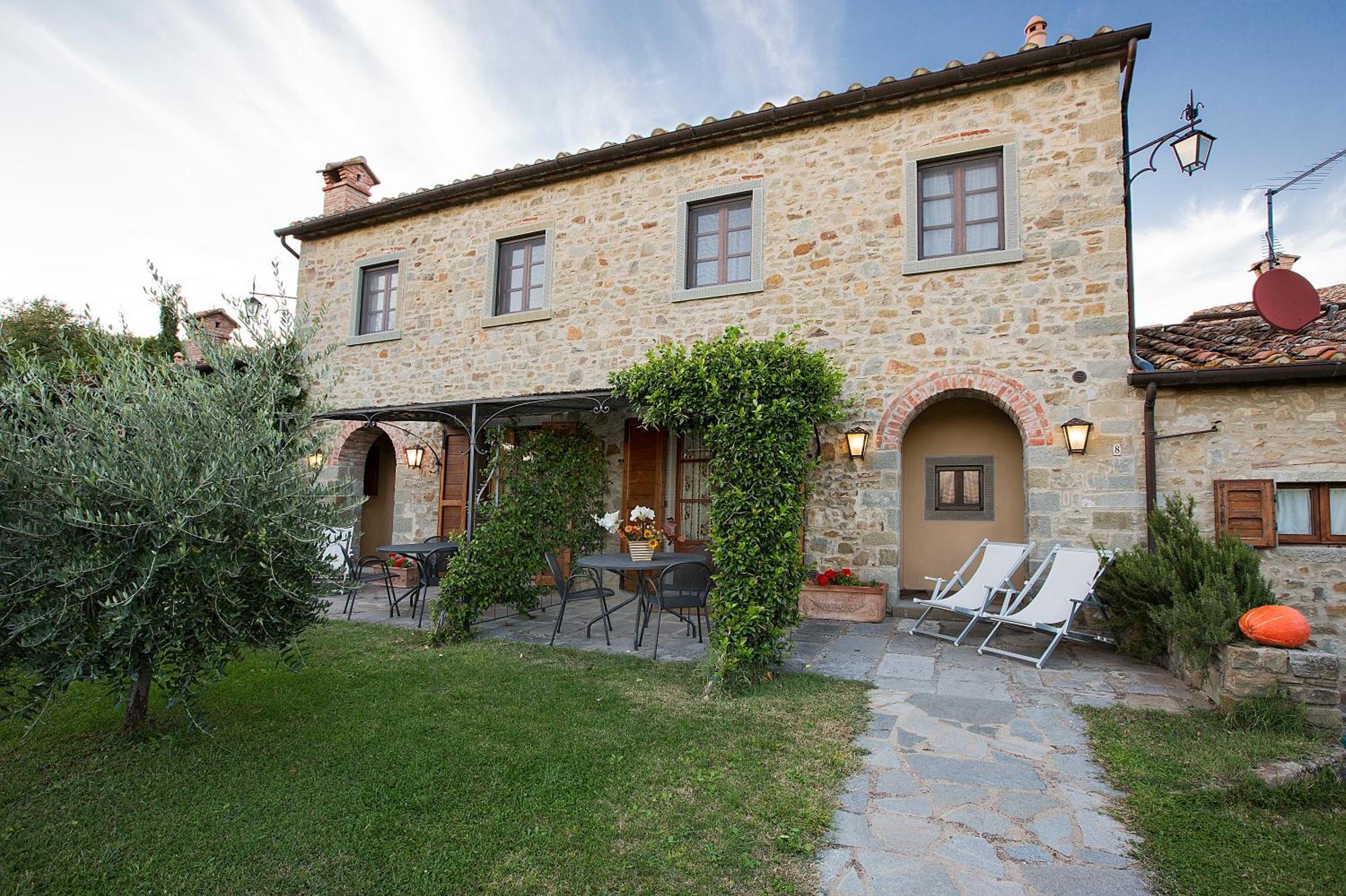 Villa Borgo San Pietro Cortona Exterior foto