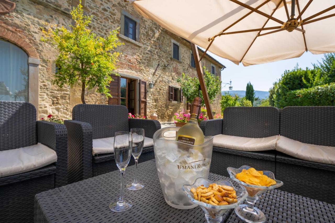 Villa Borgo San Pietro Cortona Exterior foto