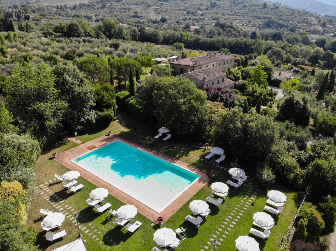 Villa Borgo San Pietro Cortona Exterior foto